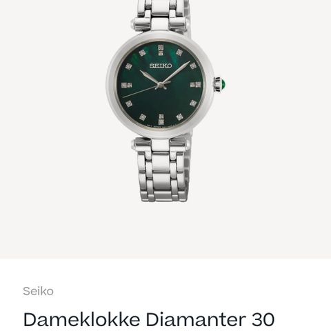 Seiko dameklokke