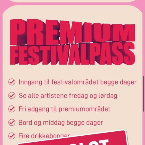 Ypsilon Premium festivalpass