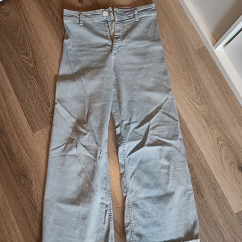 Zara Marine straight high rise jeans