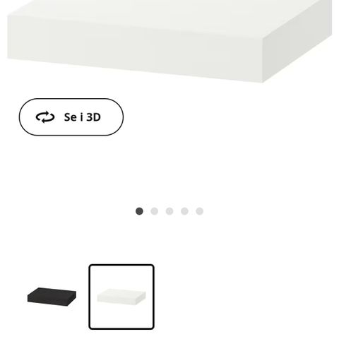 Hyller fra Ikea