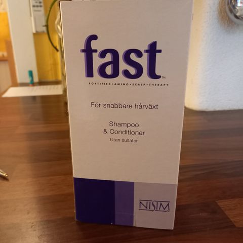 Fast shampo og balsam, uåpnet