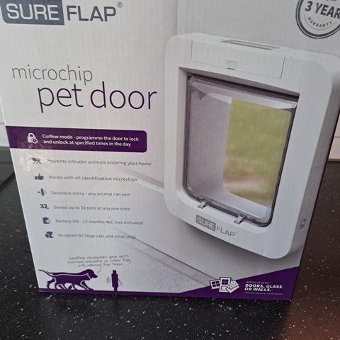 Microchip Pet Door ( Sure flap XXL)