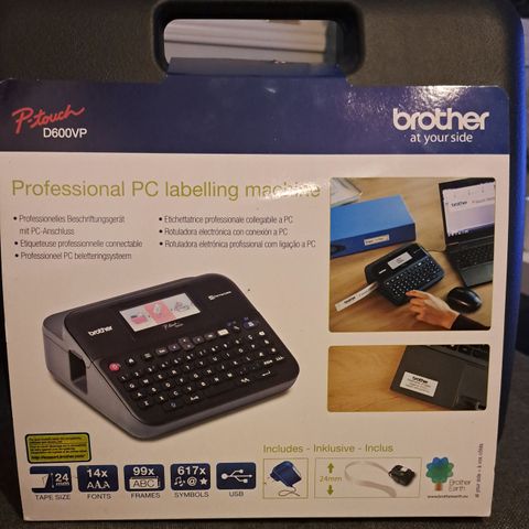 P-touch D600VP Labelmaker