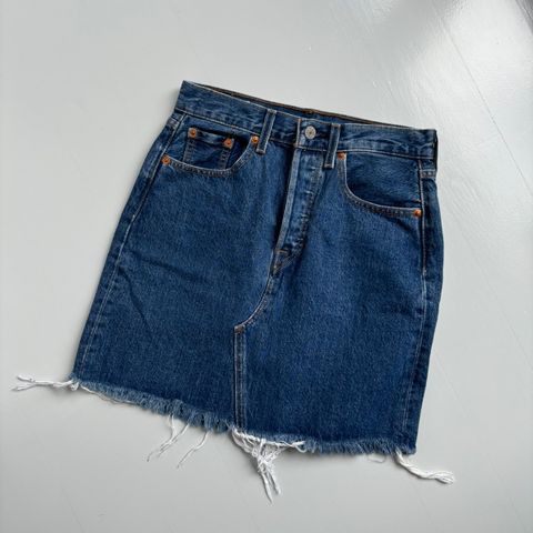 Levi’s jeansskjørt mørk blå