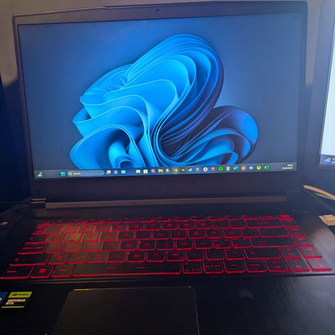 MSI 15,6" Gaming Laptop 144hz