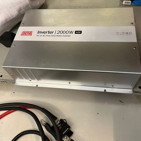 DEFA Inverter 2000 watt 12 Volt