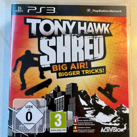 Tony Hawk Shred - Playstation 3