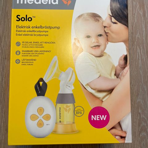 Medela solo elektrisk brystpumpe