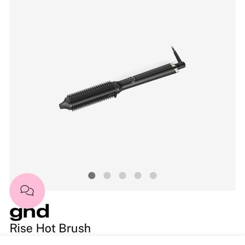 GHD volumizing hot brush