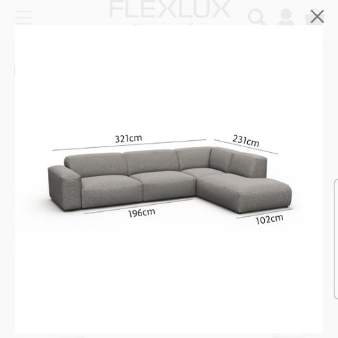 Sofa Flexlux Lucera