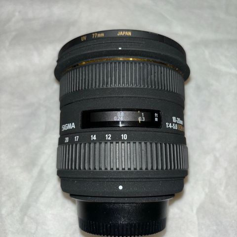 Sigma 10-20mm EX 1:4-5.5 DC HSM for Nikon 77ø