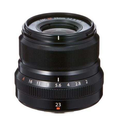 Fujifilm Fujinon XF 23mm f/2 R WR Sort