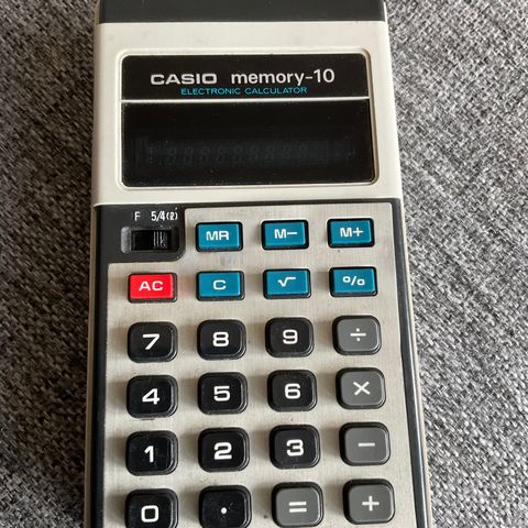 CASIO memorial-10