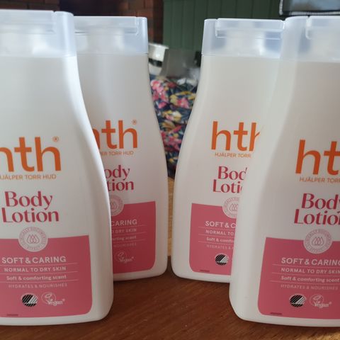 4 stk HTH Bodylotion