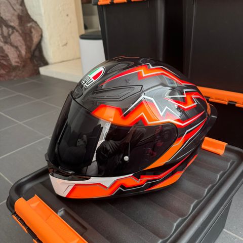 AGV K1 MS med svart Visir