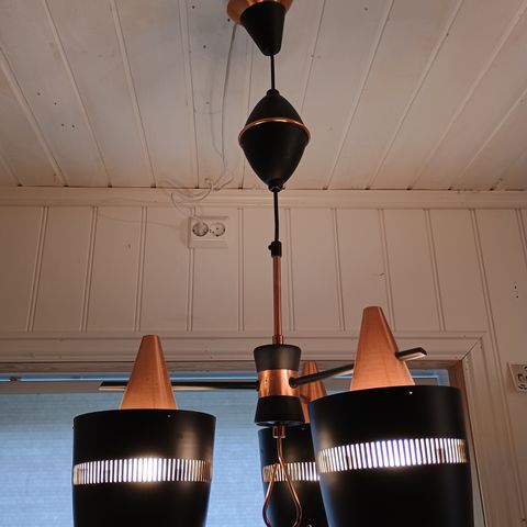 Retro taklampe fra T. Røste og co