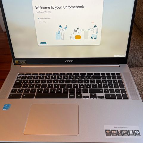 Acer Chromebook 317, 17,3’’