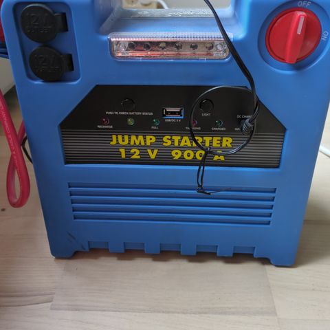 Jumpstarter fra Biltema