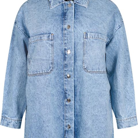 Denimjakke fra Zizzi str. M (46-48)