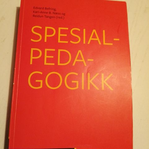 Fagbok Spesialpedagogikk(Befring,Kari-Anne B.Næss,Reidun Tangen(red.)