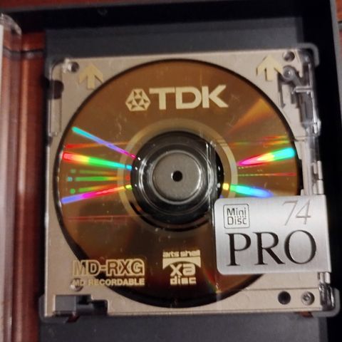 MiniDisc TDK PRO MD-RXG 74