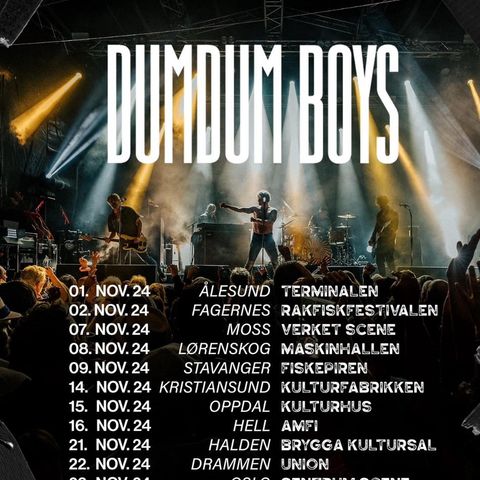 DumDum Boys på Sentrum Scene 23. november