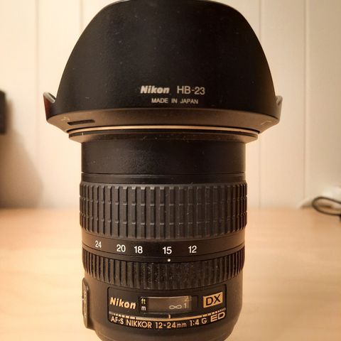 Nikon AF-S 12-24mm f/4 G ED DX