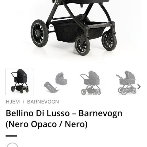 Bellino Di Lusso - barnevogn