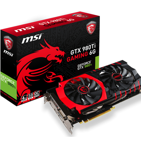 MSI GeForce GTX 980 Ti Gaming (6 GB VRAM)