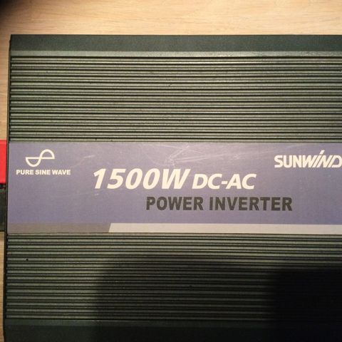 Power inverter - Sunwind