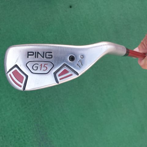 Ikonisk Ping G15 hybrid, 17 grader loft