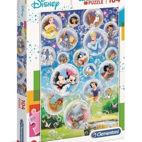 Disney Clementoni puslespill, nytt/forseglet