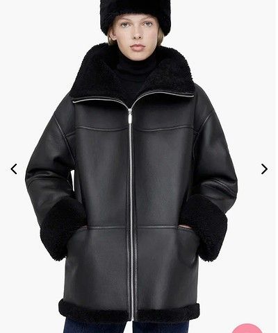 Toteme Signature Shearling Jacket