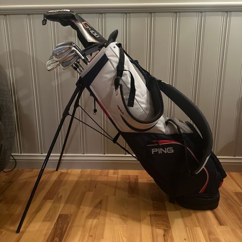 Golfsett selges - PING, Titleist