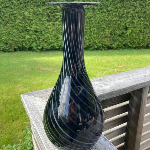 Flott Murano vase (30cm høy)