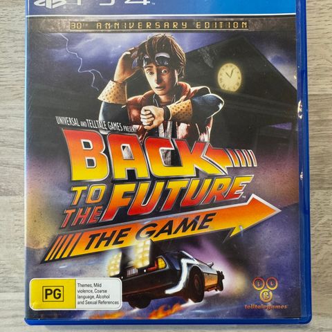 Back To The Future The Game PlayStation 4