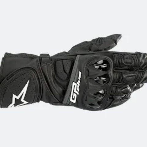 MC-Hansker Alpinestars GP Plus R V2 Svart i Large.