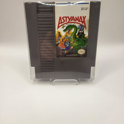 NES - ASTYANAX- Game + Box protector- NTSC