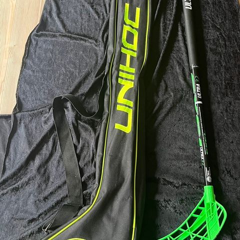 Carbon innebandy kølle Exel 3,2 Ultra med bag