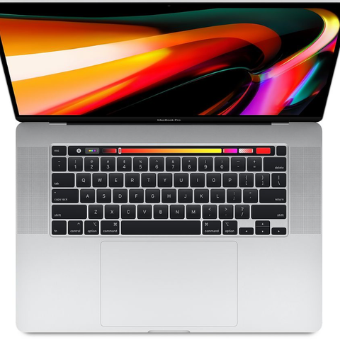 MacBook Pro 2019 : 16", 16 GB minne, 2,3 GHz i9 8 kjerner Prosessor, 1 TB Disk