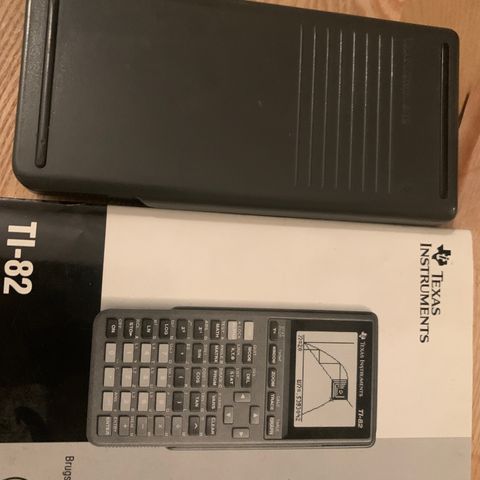 Ti-82 med bruksanvisning