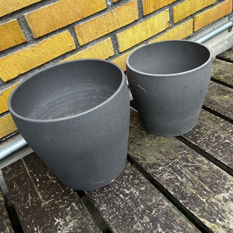 Potter til blomster og planter