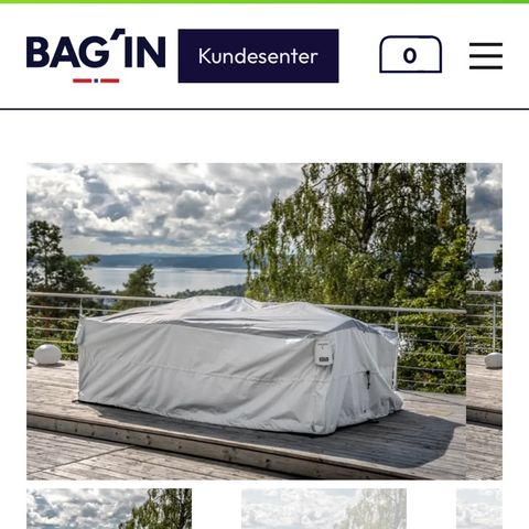 Bag In - til innpakking av hage-/veranda-møbler