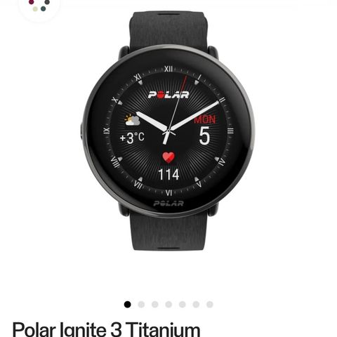 Polar Ignite 3 Titanium