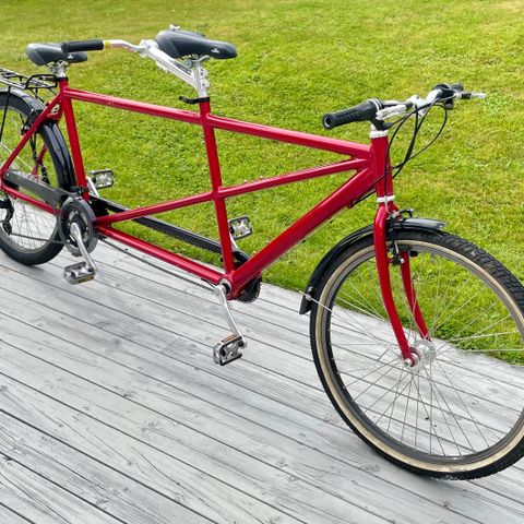 Tandem sykkel