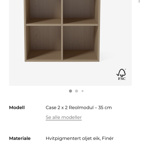 Bolia Case Reolmodul