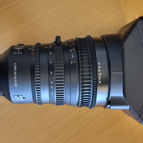 Sony 18-110mm f4 G PZ