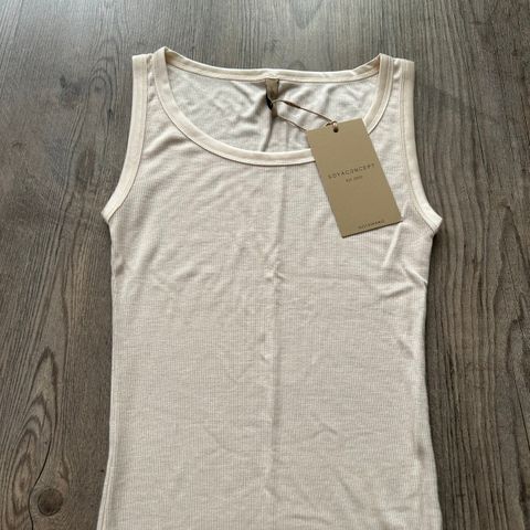 Soyaconsept singlet, deilig myk bambus str XS