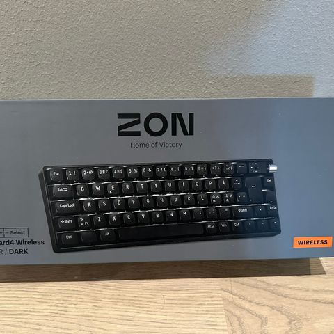 ZON Keyboard4 Wireless DARK tastatur - Defekt Dongel