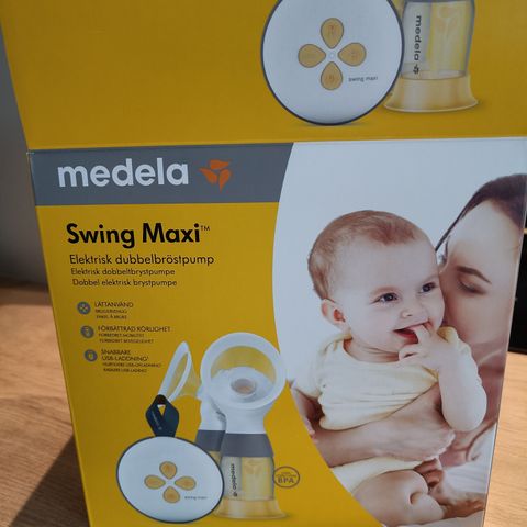 Medela Swing Maxi Dobbelbrystpumpe